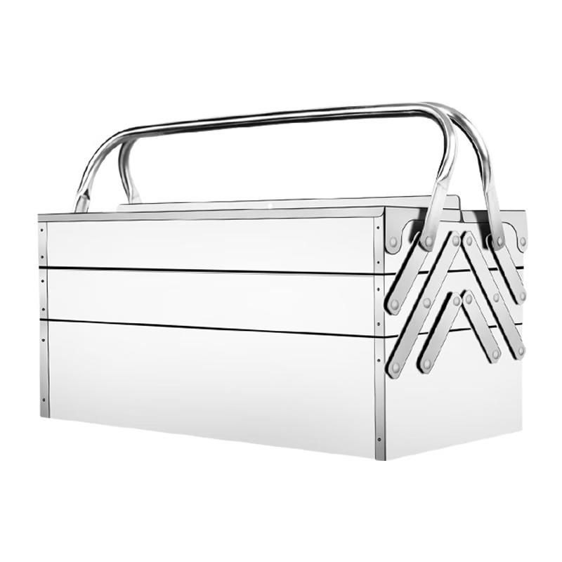 Chu Rong 3-Layer Stainless Steel Folding Toolbox