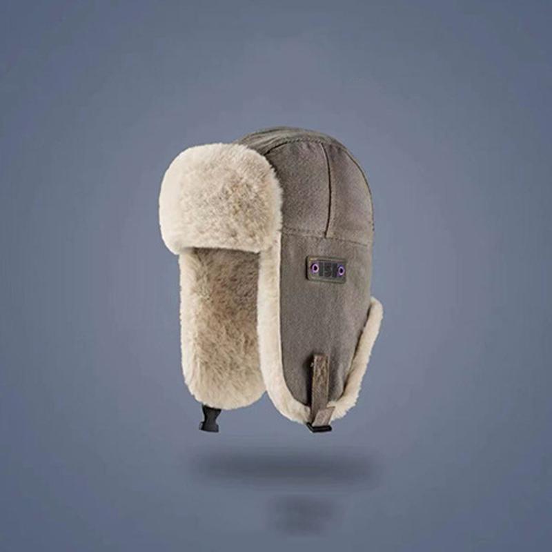 Thunderhead Cap Men's Fall and Winter Warm Cotton Cap Children's Mask Cap Plush Ear Protection Cycling Cap Europe and The United States