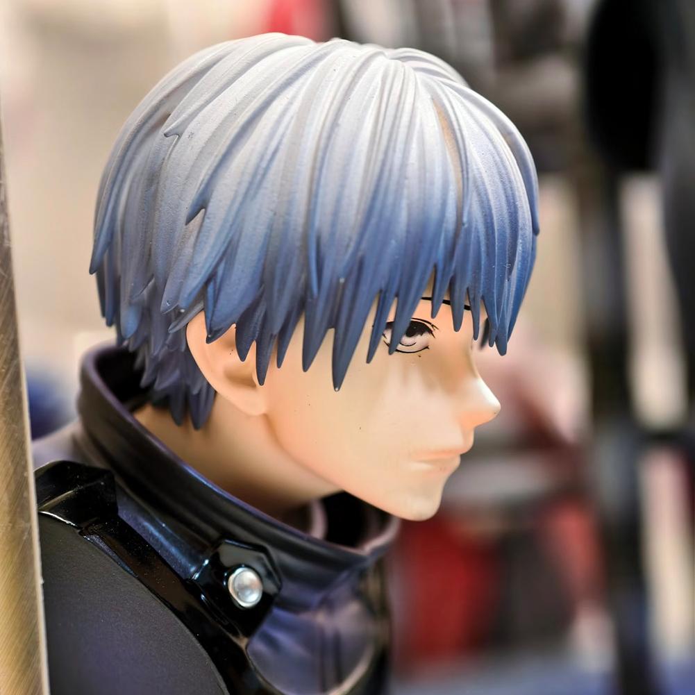 Tokyo Ghost Anime Figure Kaneki Ken Action Figure Mask men Double Head Statue Kaneki Ken Figure Removable pvc Model Ornament Toy
