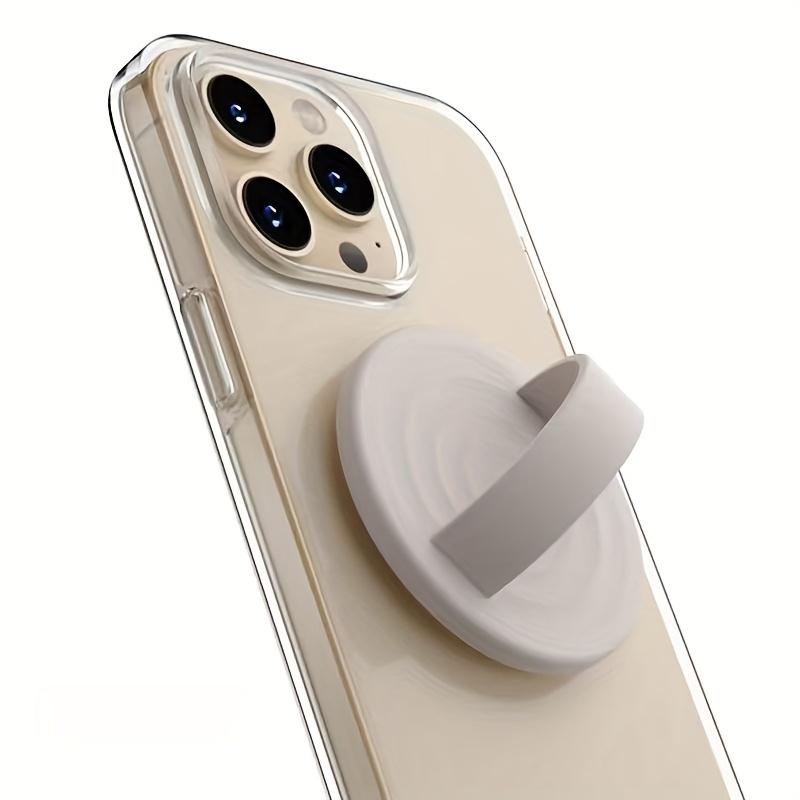 1Pc enhanced magnetic mobile phone holder, comfortable silicone removable ring grip, finger ring holder