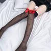 Sexy Bow Heart-Shaped Printing Stockings Pure Desire Lace Stockings For Women