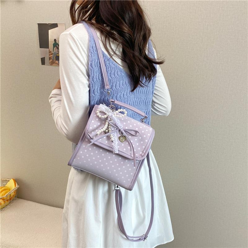 Schoolbag Korean Version Fashionable Underarm Cute Bag 1011 Spring New Simple Commuter Bag Fashionable High-value Shoulder Bag