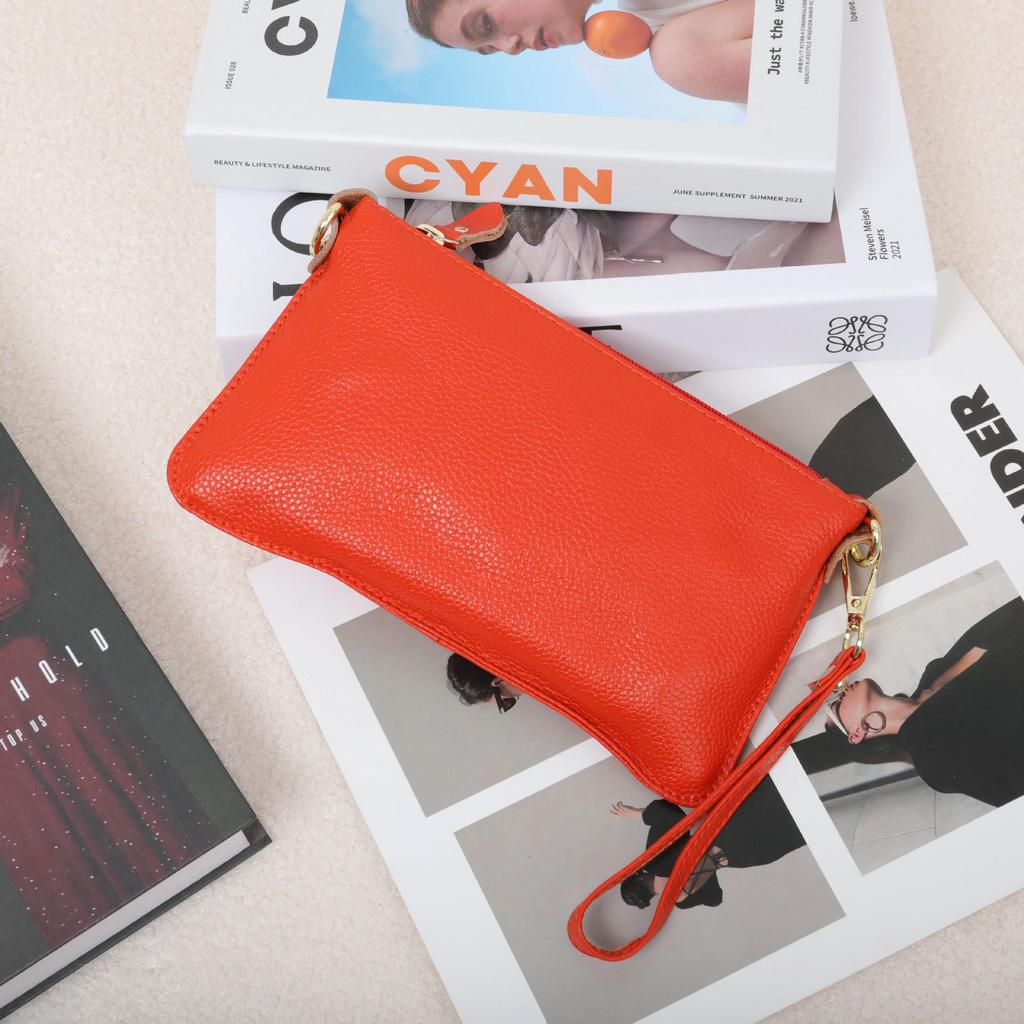 2025 Women's Fashion Cowhide Envelope Clutch Bag - Versatile & Trendy Handheld Accessory
