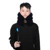 Household Portable Ergonomic Neck Cervical Traction Instrument Inflatable Neck Pillow Collar Blue