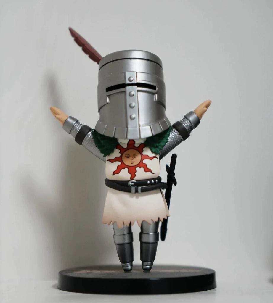 Q Version Dark Souls Anime Action Figure Solaire Artorias Ornstein Fire Keeper Doll Anime Figurine Model Toys For Boy Gifts