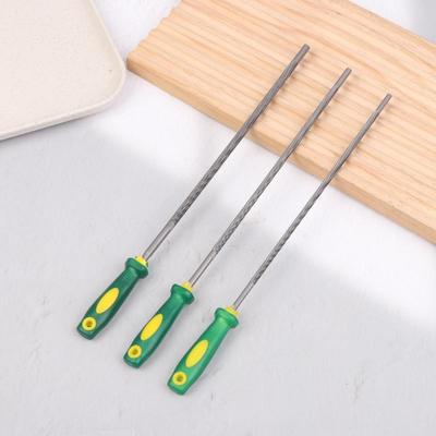 Kit Lima per Catena Sega Acciaio ad Alto Tenore di Carbonio Rotonda da 4,0 mm 4,8 mm 5,5 mm Lima Affilatura Catena per Accessori Motosega Utensili per Lavorazione Legno