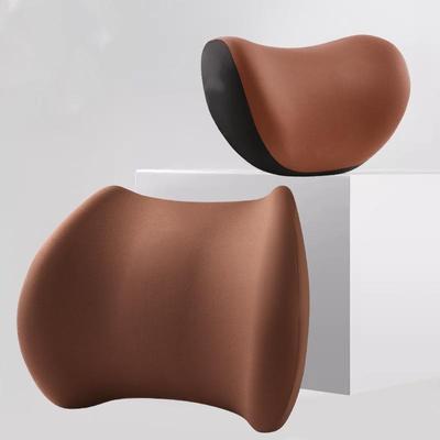 Memory Foam Car Headrest Lumbar Support Pillow - Universal Cross-Border Car Cushion for Shoulders and Neck Support
