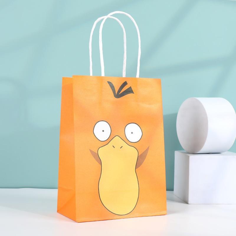 12Pcs Cartoon Gift Handles Bags Shopping Birthday Party Favor Bags