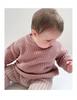 Infant Crew Neck Knit Sweater for Boys & Girls - Toddler Wool Pullover for All Seasons
