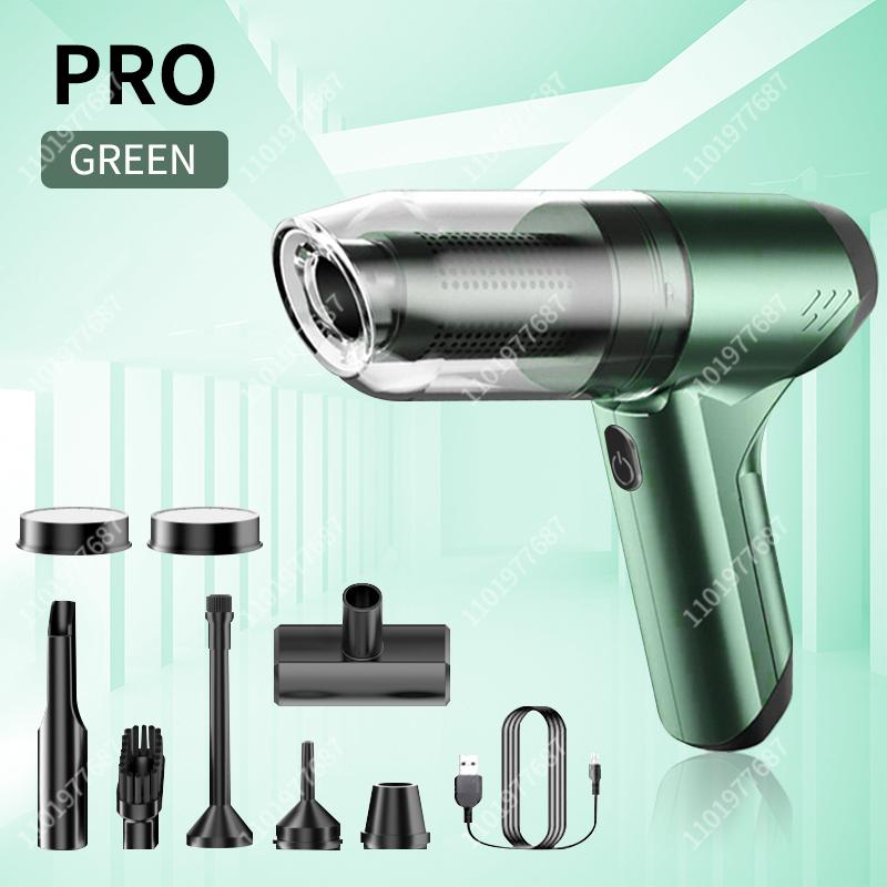 120000Pa Car Vacuum Cleaner Portable Handheld Strong Suction Wireless Cleaning Machine Auto Robot Car Accessories Home Appliance