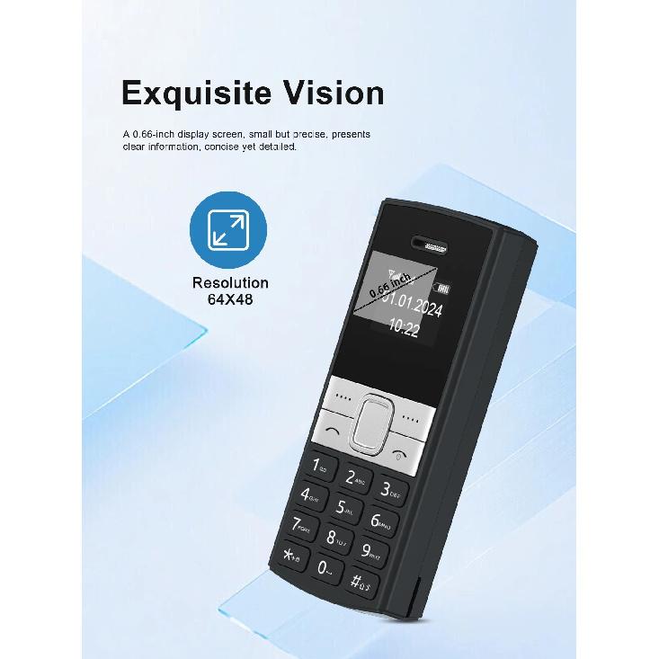 SERVO BM150 Super Mini Mobile Phone 2 SIM Standby Bluetooth Dial Magic Voice Blacklist Speed Dial 2G GSM Small Backup Cellphones