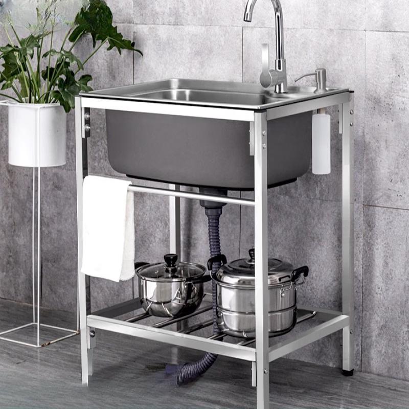 TLXT 304 Stainless Steel Kitchen Sink with Stand