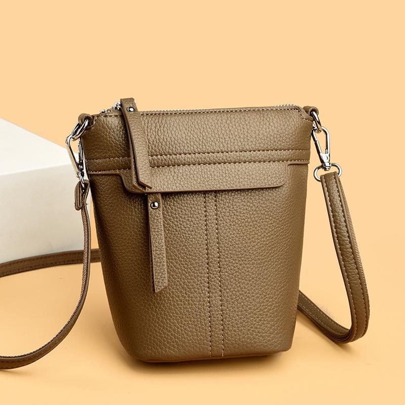 Crossbody Bag - Simple and Elegant, Large Capacity, Single Shoulder, Bucket-shaped Bag, Unique Women's Bag