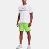 Under Armour Letter Logo Training T-Shirt Men T-Shirts White 1370367-100