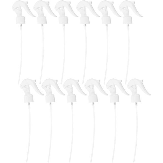 Mipcase 24 Pcs Cosmetic Spray Nozzle Trigger Spray Tops Spray Bottle Nozzle Fine Mist Sprayer Head Nozzle Spray Heads Spray Nozzles Replace White