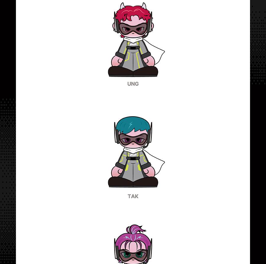 P1Harmony P1KIDS POP-UP [Hello, World] MD : OFFICIAL CHARACTER DOLL (HERO Ver.)