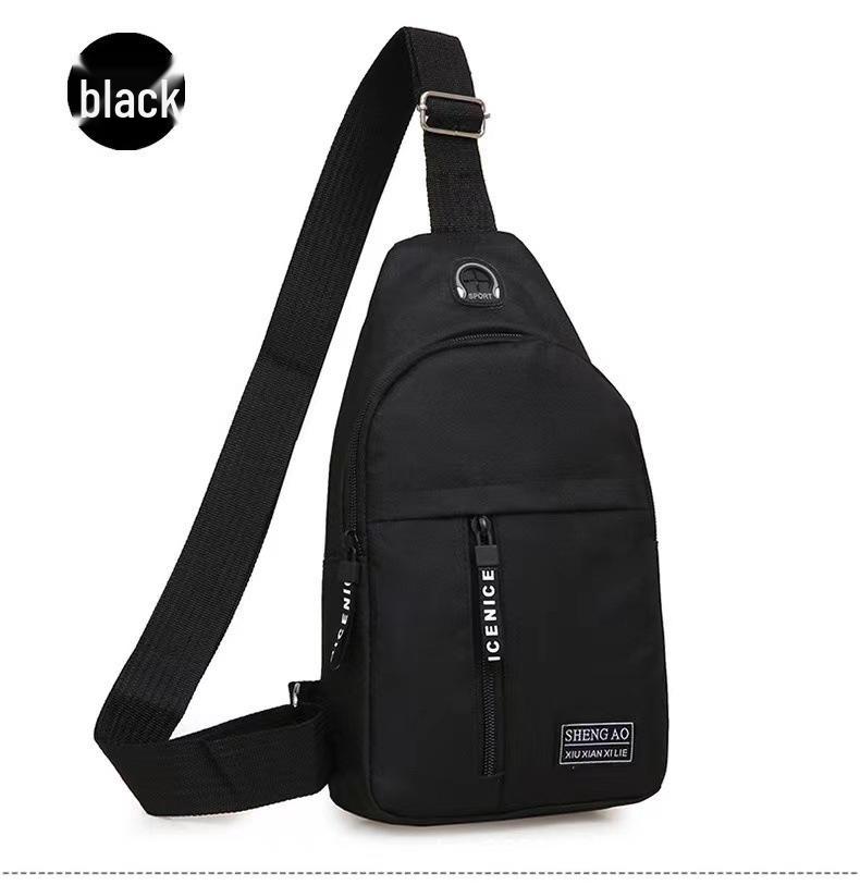 

Мужская многофункциональная сумка-кроссбоди на грудь - Модный маленький спортивный рюкзак