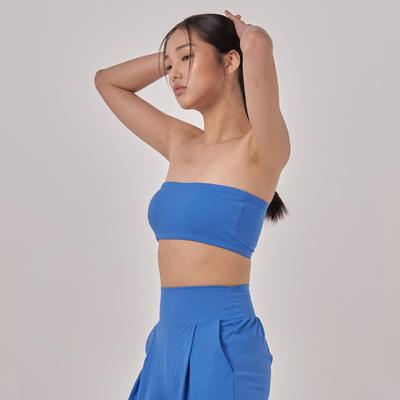 OZEZ Oztb5012 Basic Tube Top - Cobalt Blue