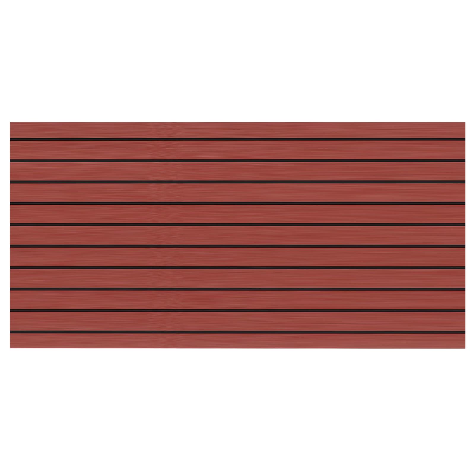 

Коврик для пола для катера, лодки, автофургона, противоскользящий лист из вспененного ЭВА 240x60 см 94,5x23,6 дюйма(Темно-коричневый Черный )