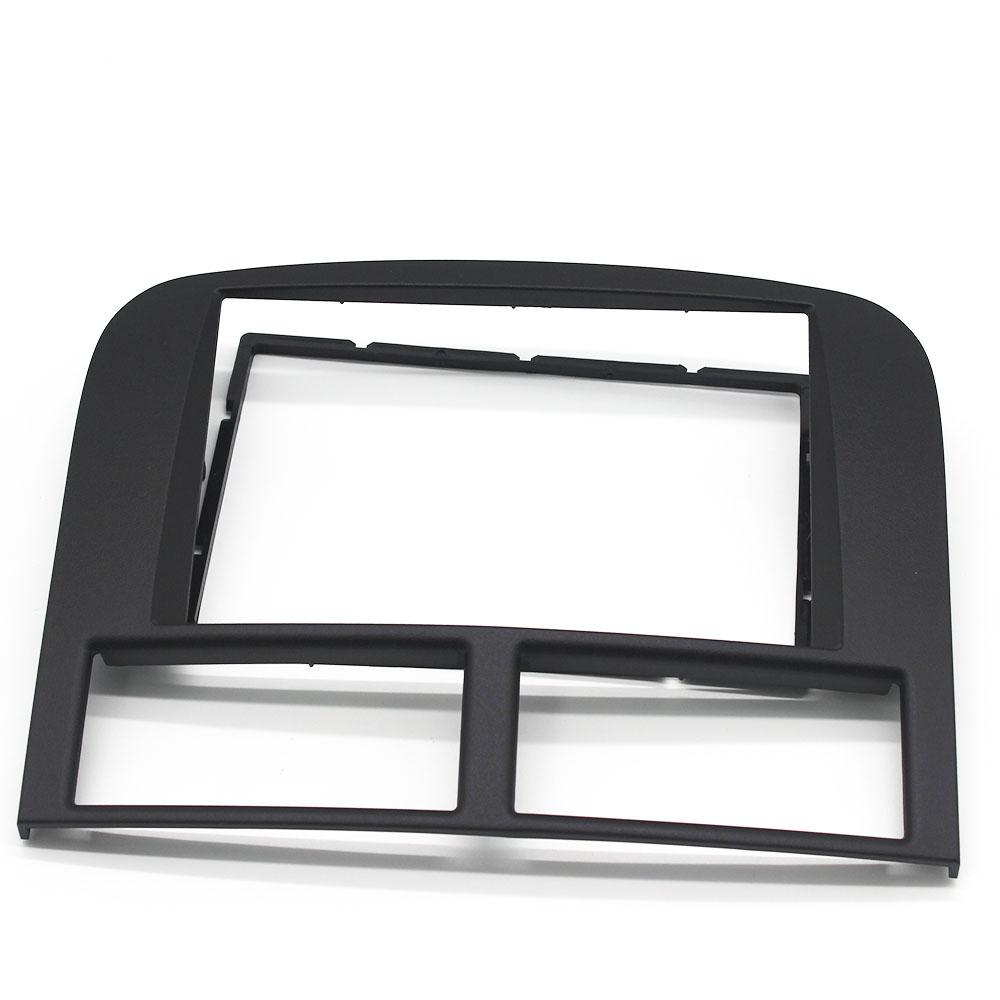 Car Radio Fascia for Jeep Grand Cherokee 1999-2005 Panel Dash Kit Trim Plate Stereo Console Cover Bezel Adapter