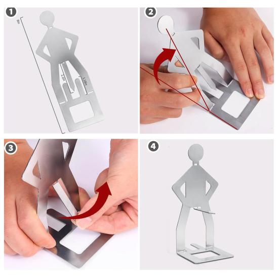 Griglia Portasalsicce Divertente Acciaio Inossidabile Porta Hot Dog Stabile Leggero Strumento per Grigliare BBQ per Campeggio Picnic all'Aperto Giardino Riutilizzabile Accessori BBQ