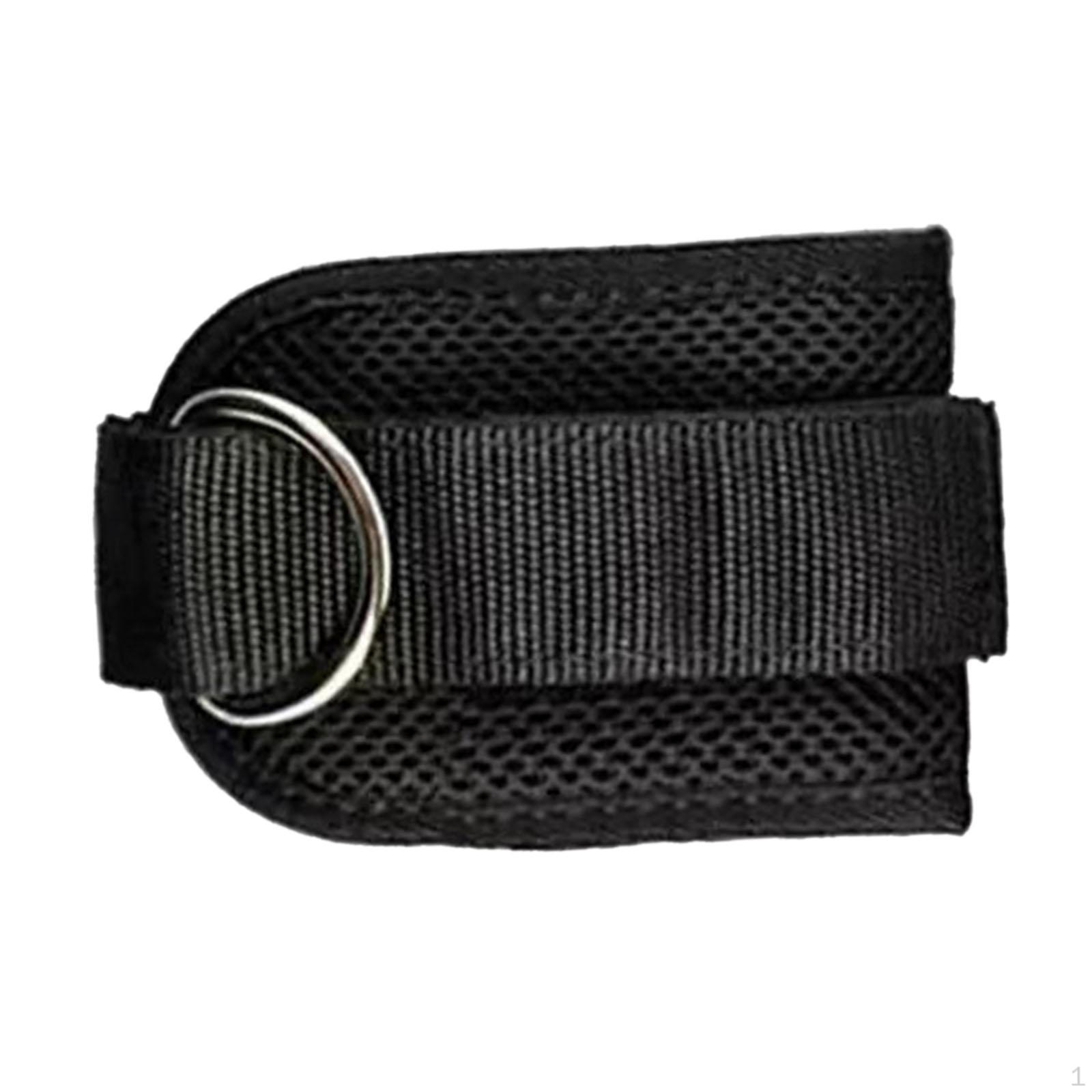 

Ремешок на щиколотке для кабельной машины, манжеты, аксессуары для откатов, аксессуары для женщин и мужчин, ноги для взрослых чёрный