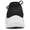 Skechers Sport Fabric Retro Fashion Breathable Support Low Top Casual Shoes Women Sneaker Black 150457-BLK