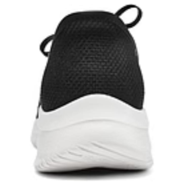 Skechers Sport Fabric Retro Fashion Breathable Support Low Top Casual Shoes Women Sneaker Black 150457-BLK