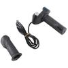 1Pair Electric Bike Twist Throttle Grips Universal Throttle Handle Grip Speed Governer with Display for Electric