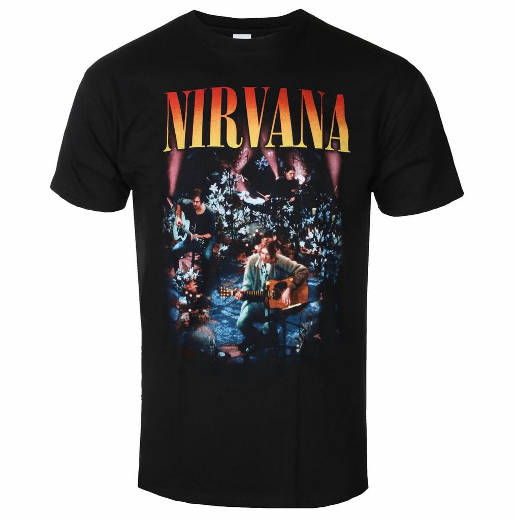 Retro Nirvana Graphic Cotton Tshirt Unisex Summer Short Sleeve Fashion Brand Tee Luxury Casual Vintage Tees