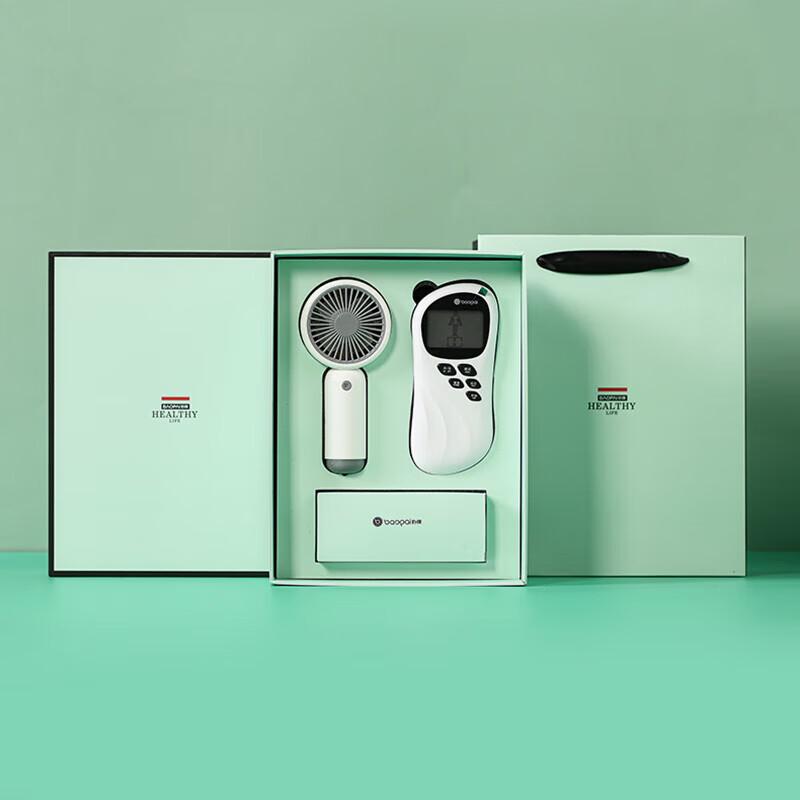 Портативный вентилятор и массажер BAOPAI Le Feng, набор