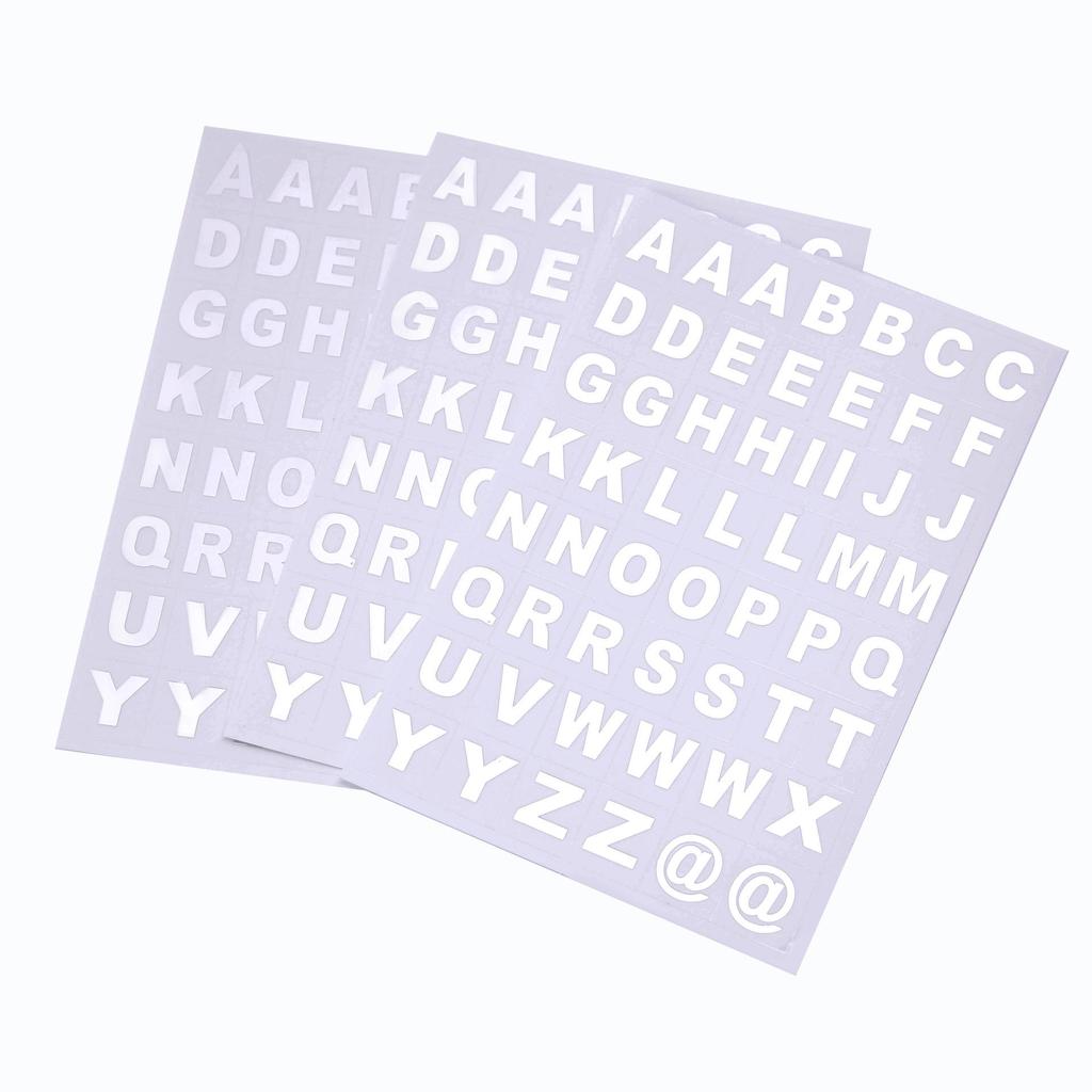Creative Palm Letter Transparent Hot Stamping Children's Stickers