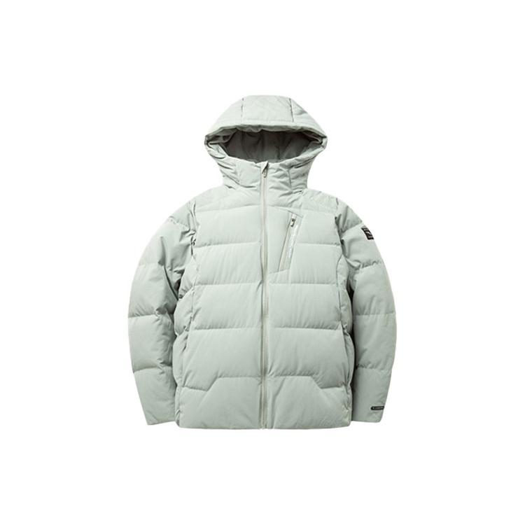 Anta Variety Training Collection Down Jacket Men s Pea Gray Green 152147908-1 XS