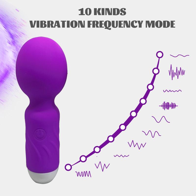 Adult Mini Vibrator for Women Massage AV Stick for Fun and Flirtatious Jumping Egg