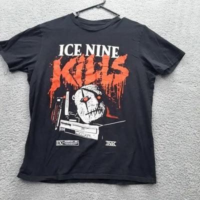 Ice Nine Kills Nordamerika-Tour Kurzarm Schwarz Farbe Shirt KV29690