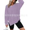 BITCED Women's Fashion Casual O-Neck Long Sleeve Blouses & Shirts