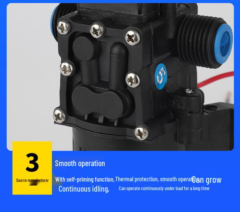 12V High-Pressure Electric Diaphragm Pump for Car Washing