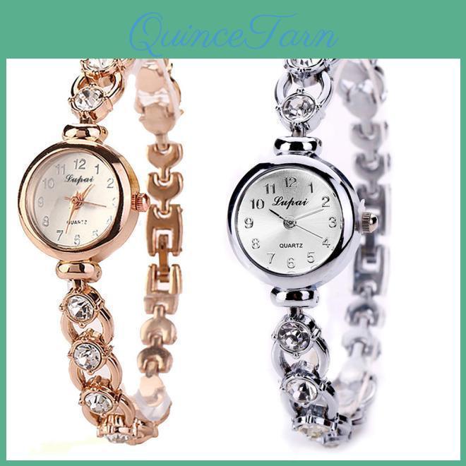 Bracelet Luxe Watch Elegant Femmes Womens Casual Quartz Watch