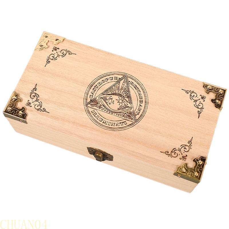 A1A2 Handmade Wood Playing Card Holder Boxes Storage Playing Card Travel Tarot Game Cards Case Decorative Poker Card Boxes
