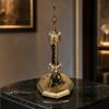 Electroplating Workmanship TV Tower Building Replica Shanghai Souvenir Model  China Tour Souvenir