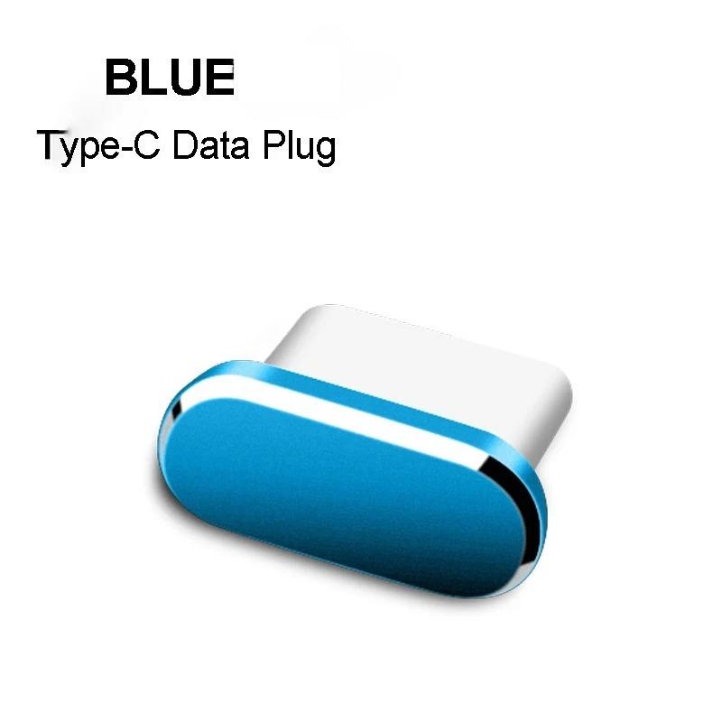 Metal Type-C Dust Plug Charging Port Protector Stopper Anti-Dust Cover for Samsung Xiaomi Huawei Universal