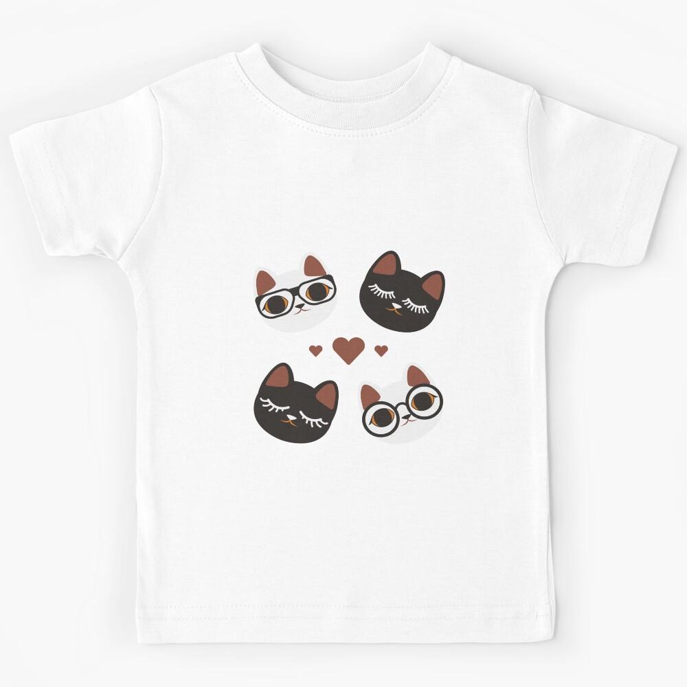 Copy of Ailurophiles Lucky cat maneki neko Cat Lover Ailurophile : Japanese Cat Kids T-Shirt 130