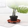 1Pc Circular Flower Pot Tray Thickened Mobile Universal Wheel Heavy Rolling Flower Pot Base for Indoor and Outdoor Balcony