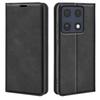 Wallet Case for Moto X70 Air Pro 5G - Leather/PU, Black