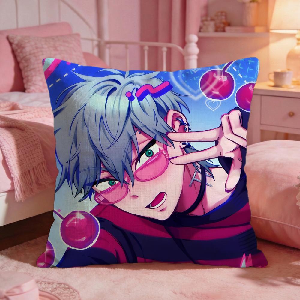 

aAlien Stage anime Cushion Cover Premium Comfort Reversible Pillow Cove Two in One Design for Any Room Car Interior 30X30cm