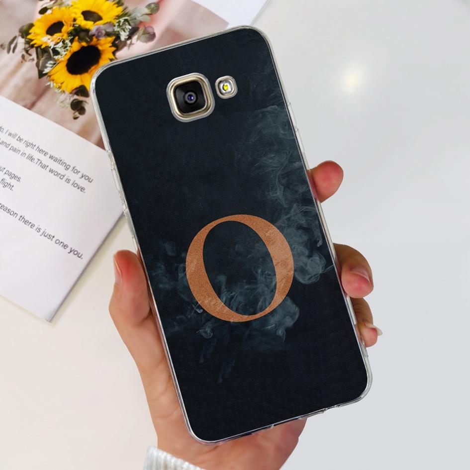 For Samsung Galaxy A3 2016 Case A310F A310M A310Y Silicone Cover Cute Letters Flower Clear Funda For Samsung A3 2017 A320F Coque