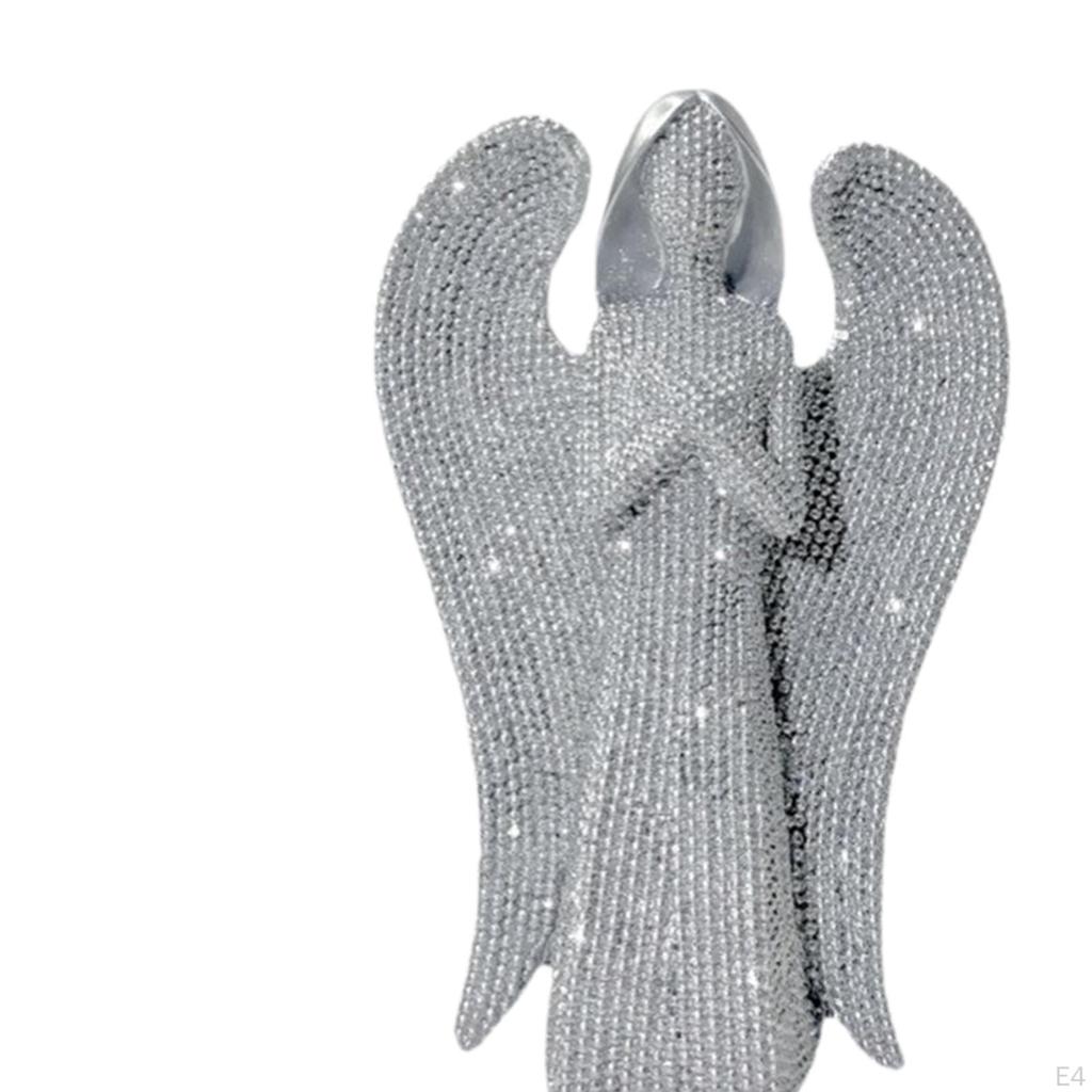 Angel Statue ,Resin,Angel Figurine Modern Tabletop Ornament Home Decor Decorative for Office Desk