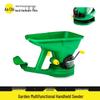 Portable Hand-Crank Seeder & Fertilizer Applicator for Lawns and Gardens