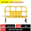 Plastic Mobile Barrier: Temporary Anti-Collision Fence for Construction and Safety Use