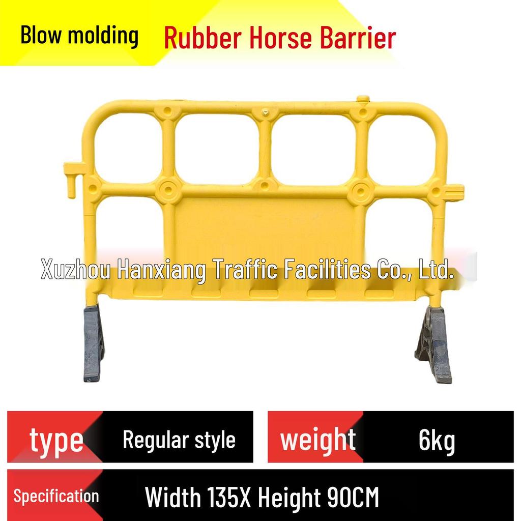Plastic Mobile Barrier: Temporary Anti-Collision Fence for Construction and Safety Use